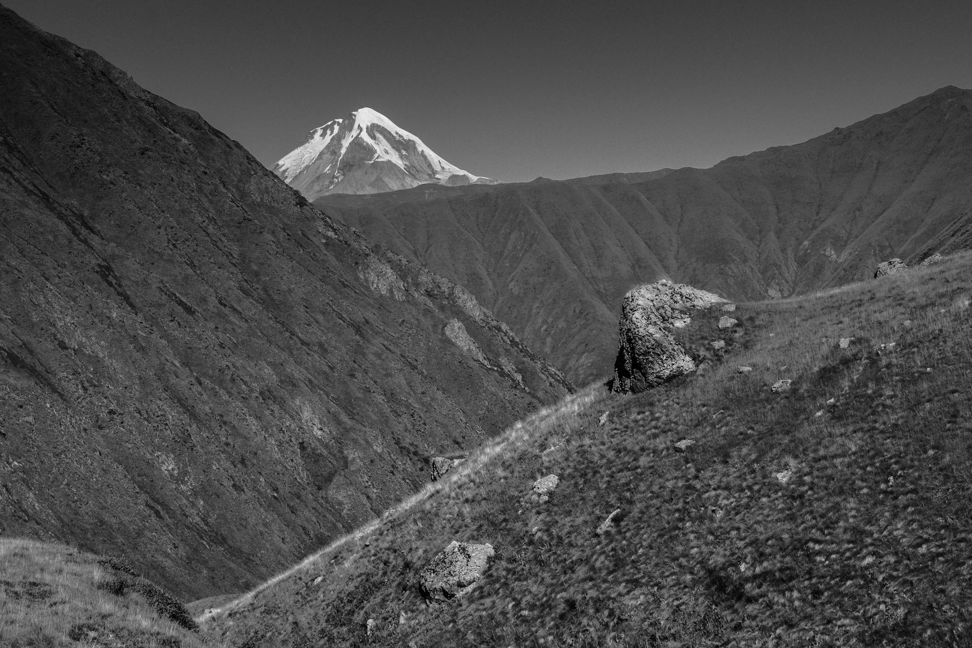 Mountains in Chechnya.